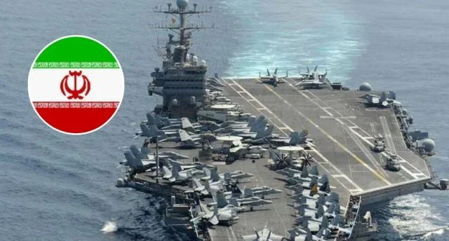 ¡Fuera imperialistas! El portaaviones yanqui huye del Golfo tras la lluvia de misiles iraníes mientras el Pentágono oculta sus masacres