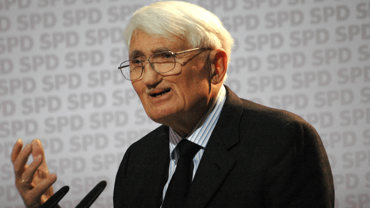 Muere Jürgen Habermas, el filósofo que quiso salvar a la burguesía con diálogo mientras el capitalismo seguía explotando