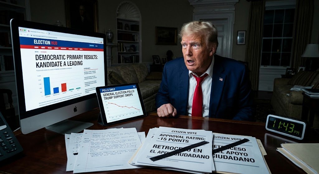 La tormenta perfecta: Trump llega a las elecciones de medio término con un imperio en llamas y la izquierda demócrata acechando desde las trincheras